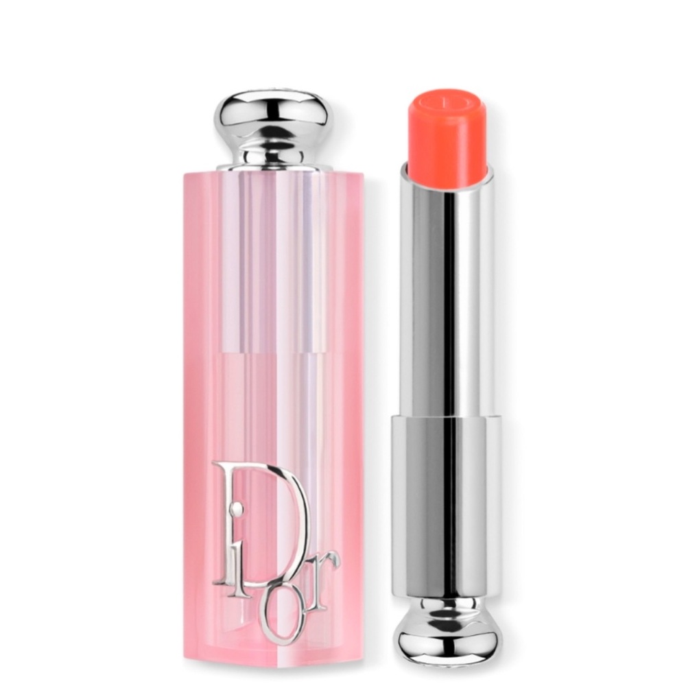 Dior and Mac 3 Lipstick Set. And 1 Dior addict lip balm/gloss in poppy coral.